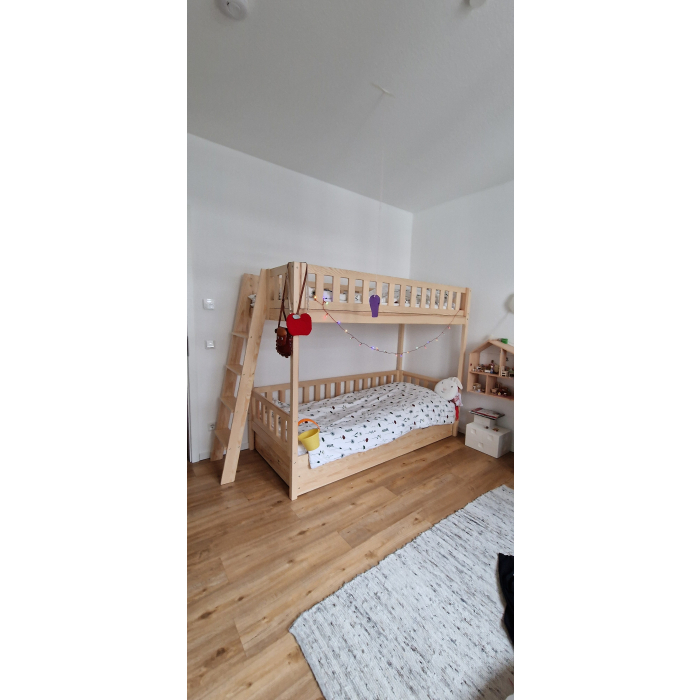 Kinderbed met extra bed